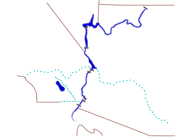 Animated Map of Lower Colorado Service Region