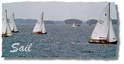 Sailing scene