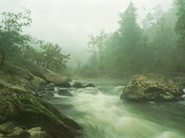 Whitewater stream flow